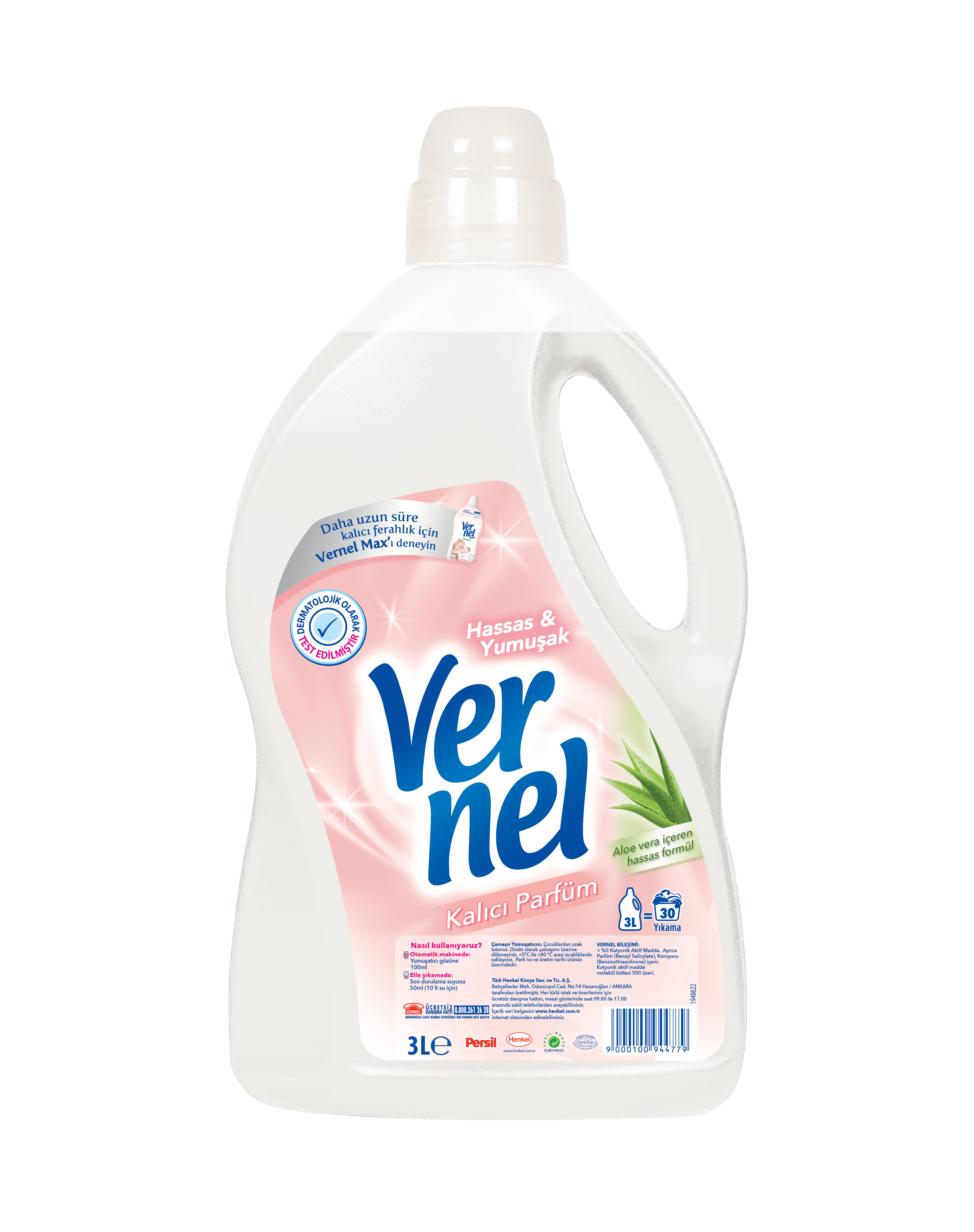 VERNEL Vernel Sensitive&Soft 3 lt